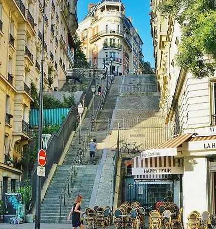 Lumineux Au Pied Du Sacre-coeur Apartman Párizs